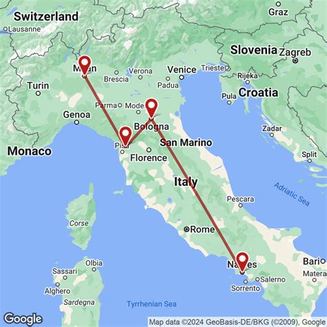 how far is milan to bologna